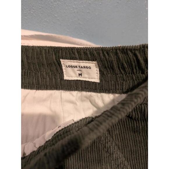 Pacsun Stylish Olive Green Loose Cargo Pants with Drawstring Medium 33x28 - Picture 5 of 10